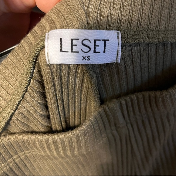 Leset olive green leggings - Picture 3 of 5